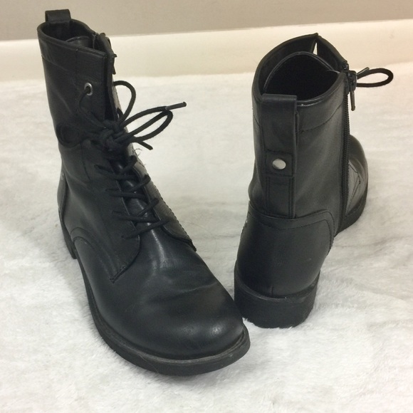 nine west combat boots